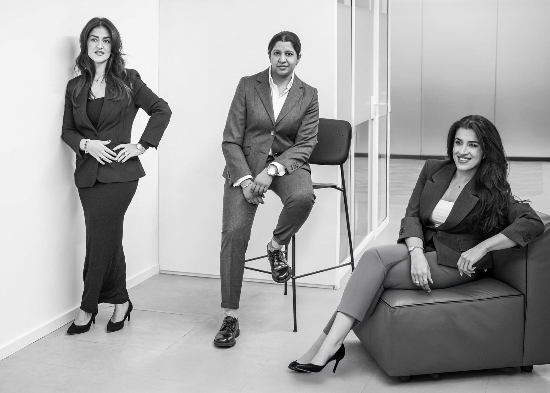 aslee Interim Management Bushra Nadeem, Bahar Mah, Mariam Aslee