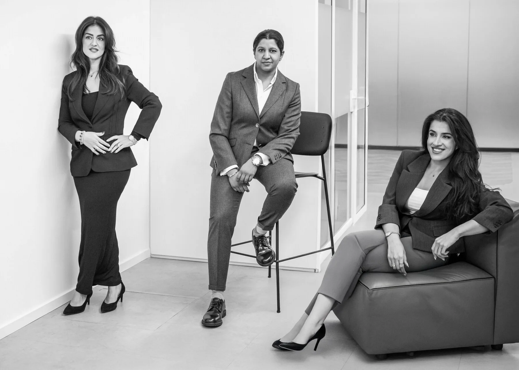 aslee Interim Management Bushra Nadeem, Bahar Mah, Mariam Aslee